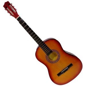 Guitarra Acústica De Madera. Con 6 Cuerdas Ideal Para Niños.: imagen 5