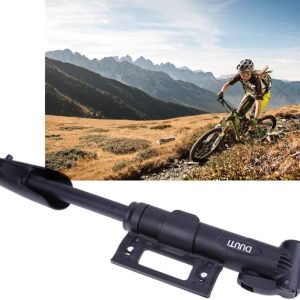 Mini Inflador Bicicleta Con Soporte Y Válvula: imagen 4