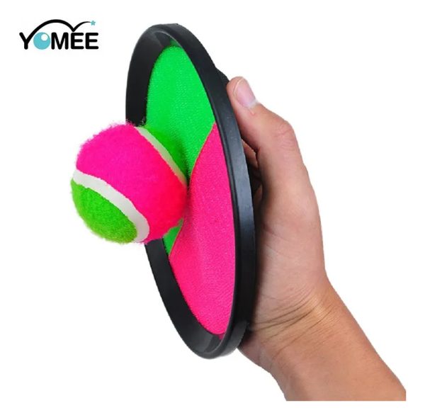Pelota Con Velcro Atrapar Lanzamiento Al Aire Libre