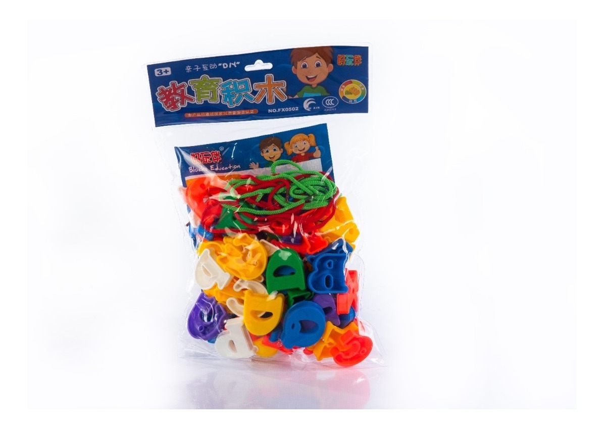 Juego De Letras Mayúsculas Didácticas En Blister: imagen 1