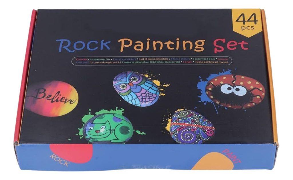 Juego Pintura Set De Arte Juego De Piedras Para Pintar