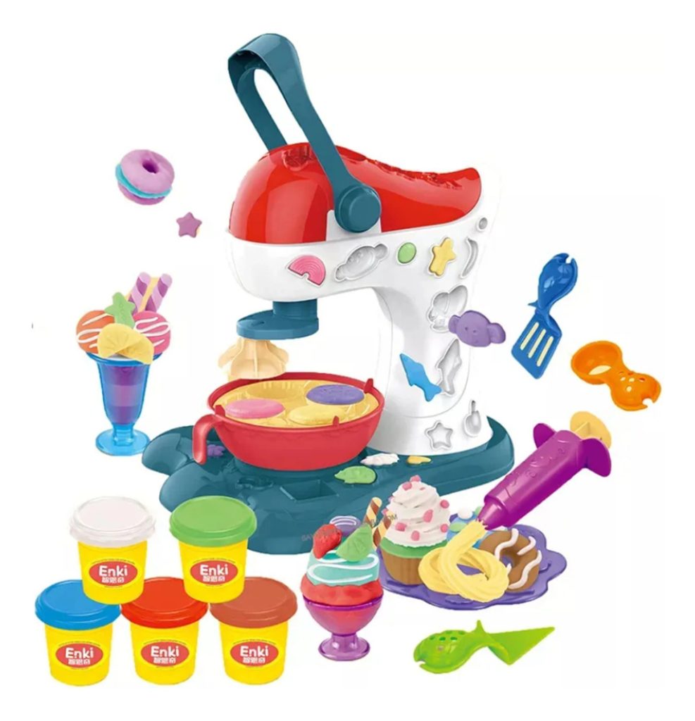 Juego Maquina Postre Masas Pasta Didactico 25 Piezas