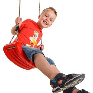 Hamaca Niños De Plástico Rígida Con Cuerdas Gruesas: imagen 16
