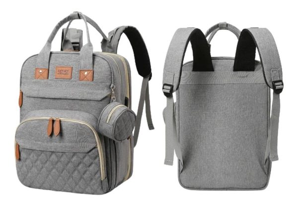 Bolso Mochila Maternal Cuna Bebé Cambiador Calidad