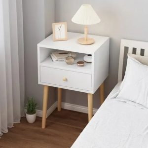 Mesita De Luz Mesa De Luz Kit X2 Ideal Calidad 1 Cajon