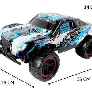 Auto A Batería Todo Terreno 4x4 Jeep Con Control Remoto: imagen 8