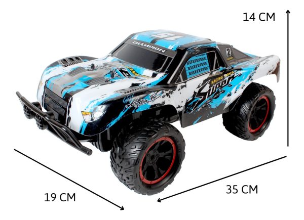 Auto A Batería Todo Terreno 4x4 Jeep Con Control Remoto