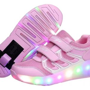Patines Patín Zapatos Championes Para Niños Con Luces Led: imagen 76