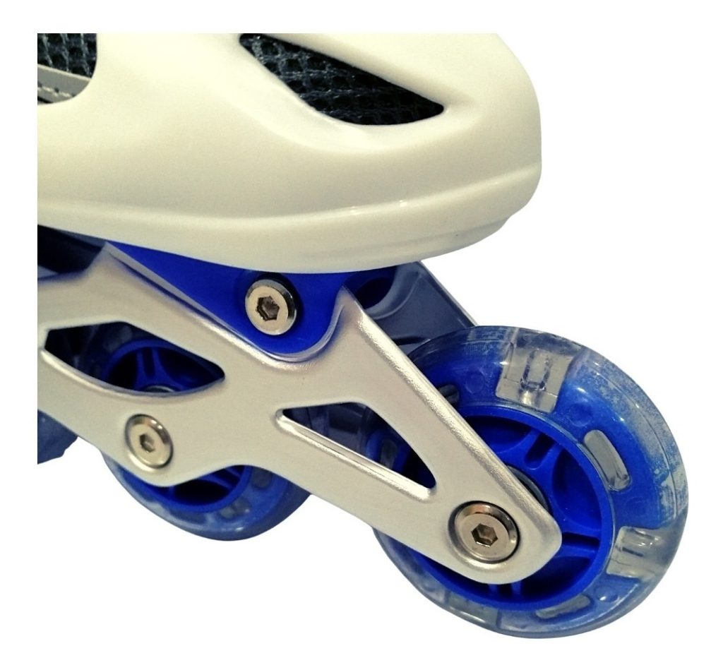 Patin Roller Extensibles De Aluminio Con Luz Para Niños