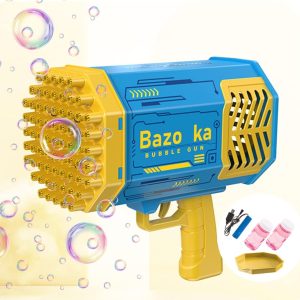 Burbujero Burbujas Bazooka Gigante Usb + Repuesto 1l: imagen 3
