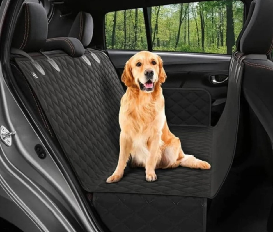 Funda Cubre Asiento Auto Mascotas Perro Impermeable Lavable - Imagen 2