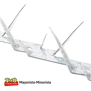 Pinchos Púas De Seguridad Para Muro Acero Galv De 1,25mts: imagen 2