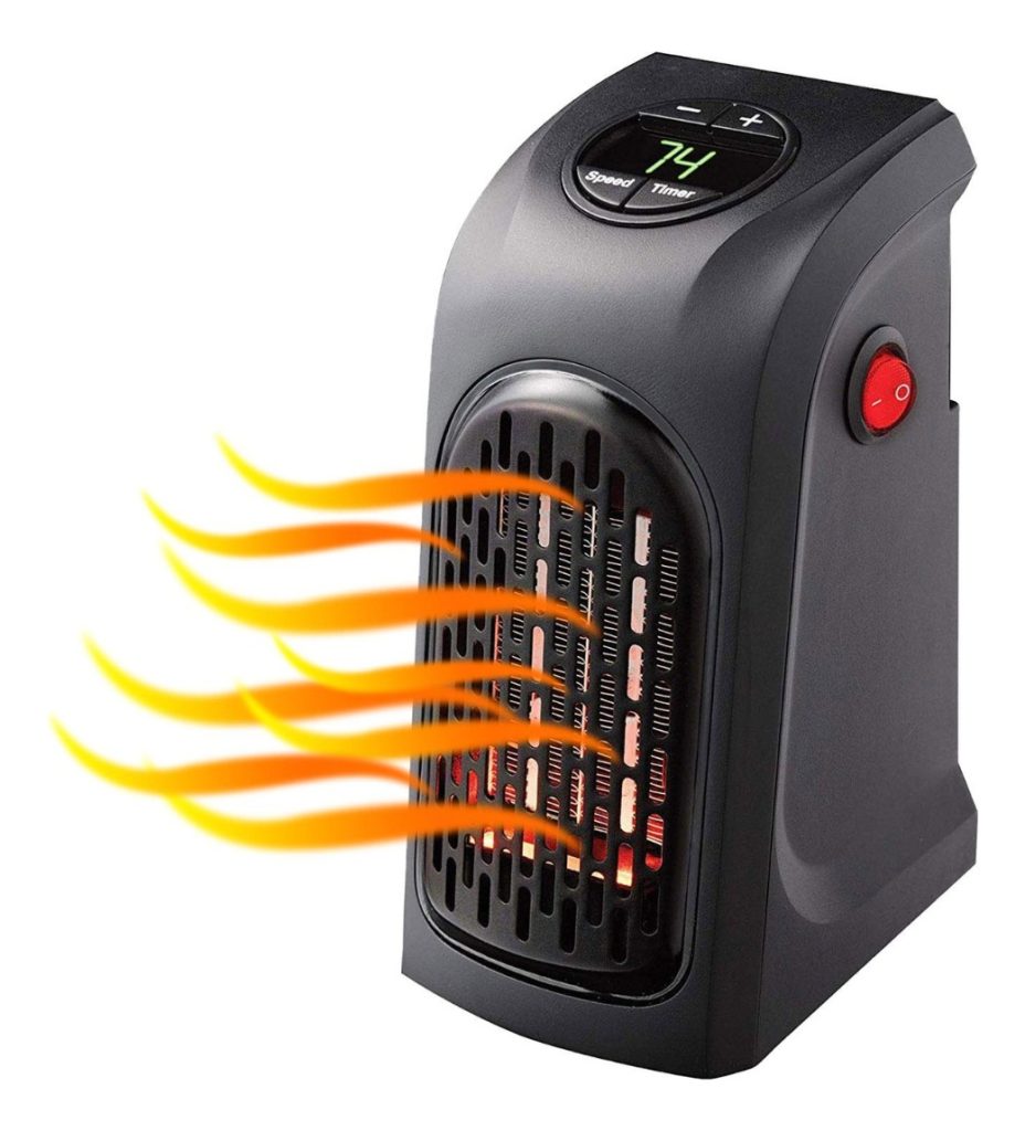Mini Estufa Calefactor 220v Portatil Regulable Potencia 400w