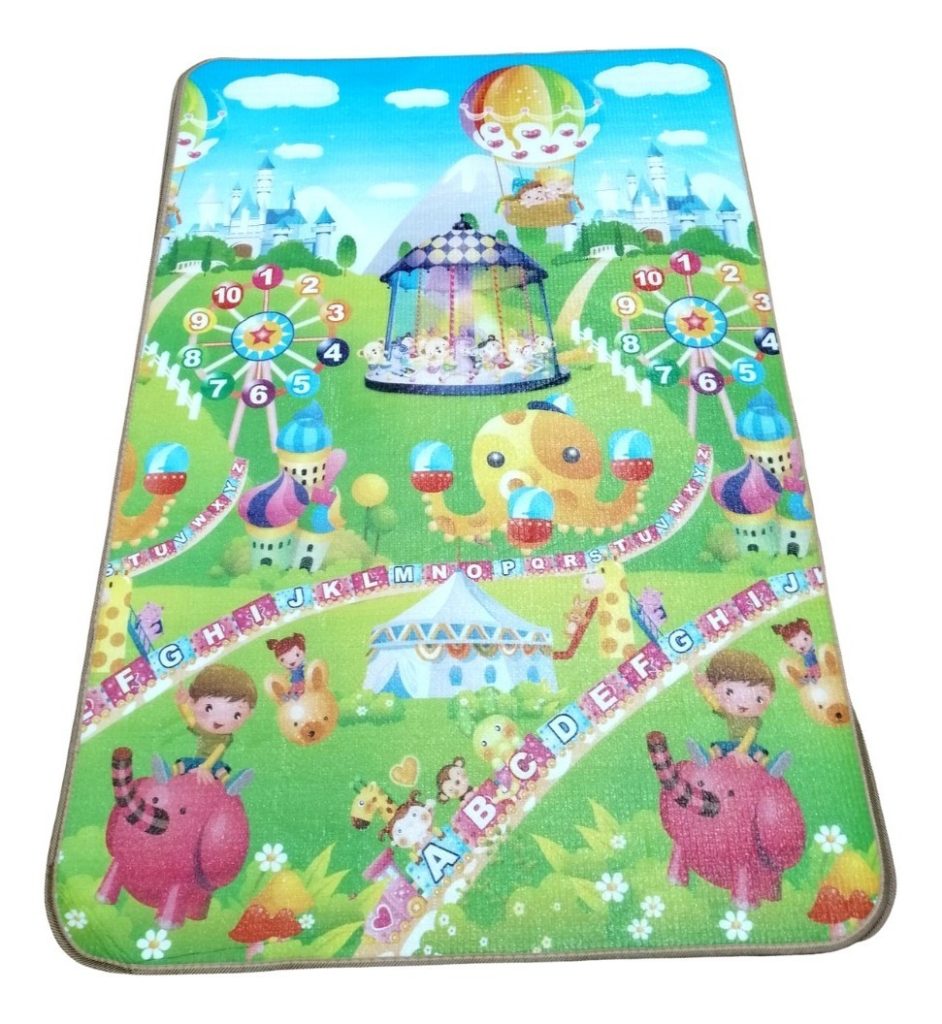 Alfombra Antigolpes Para Bebes Niños Medida 1.00 X 1.80 Cm