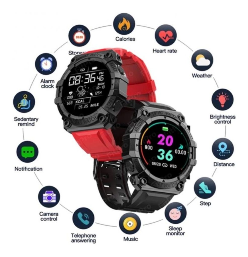 Reloj Smartwatch Smartband F68 Pulsera Digital