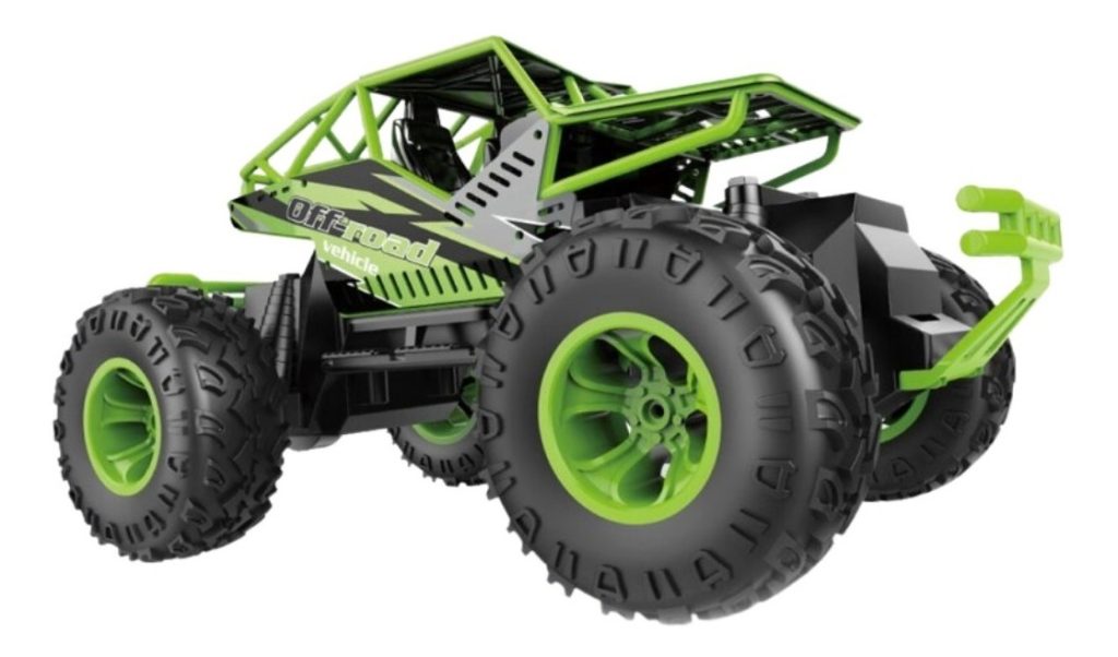 Auto Bateria Vehículo Gigante Todo Terreno 4x4 C/remoto