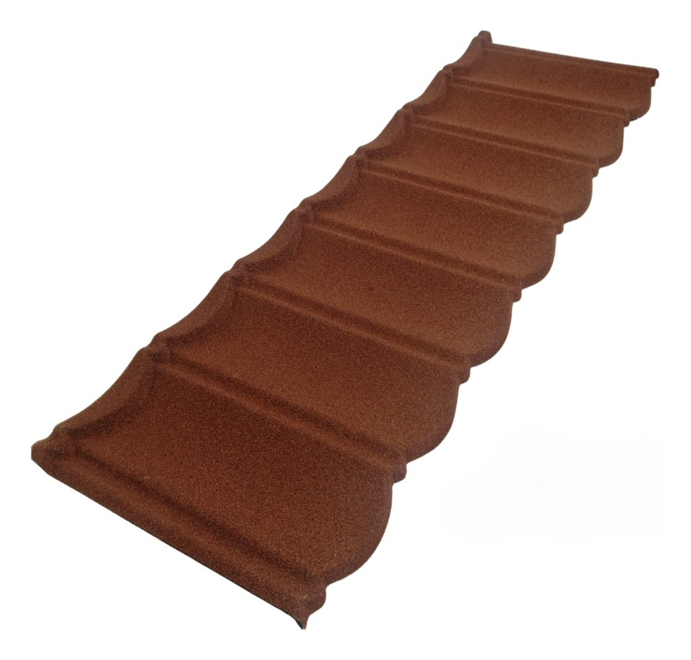 Teja Alero Chapa Gravillada Pergolas Color Terracota Marrón - Imagen 5