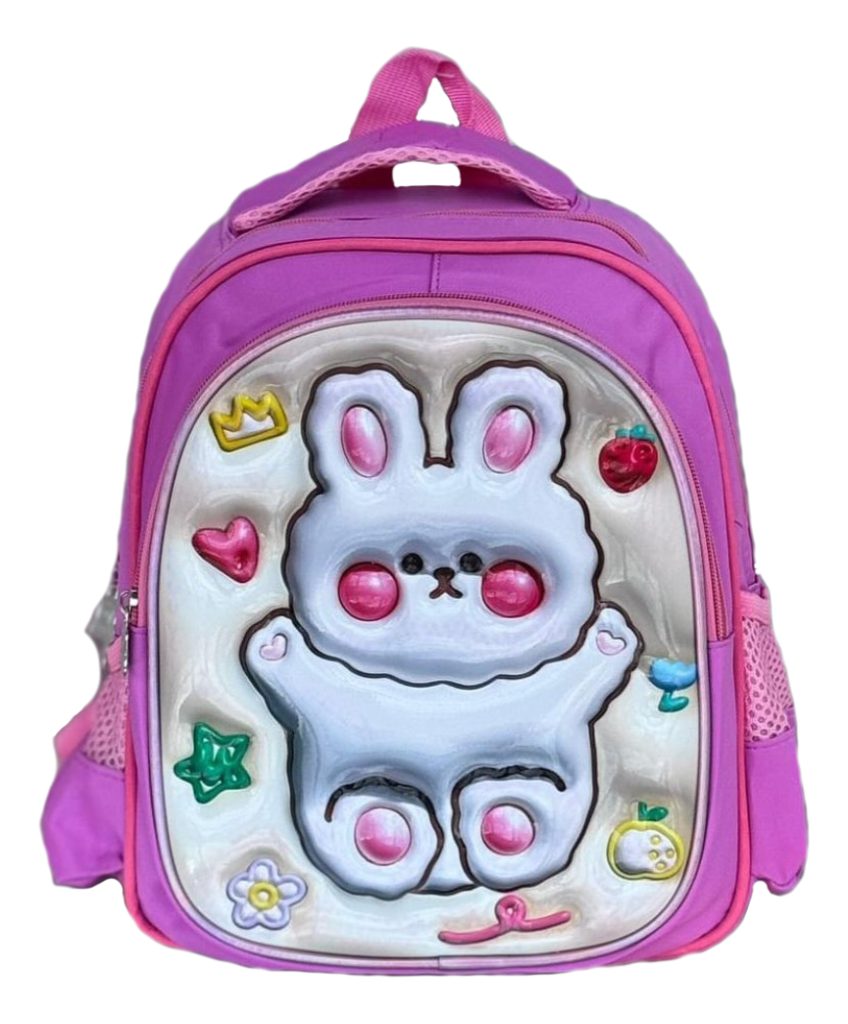 Mochilas Para Niños Diseños De Dibujos Animados Engomados.