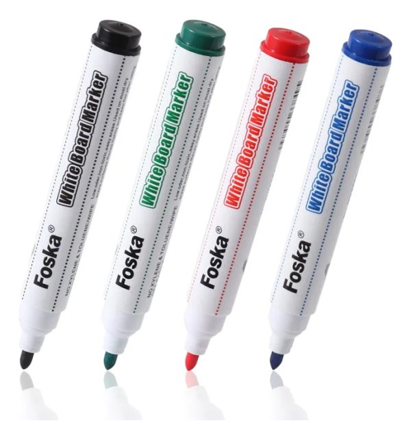 Marcadores Para Pizarra Blanca Foska 12 Uni