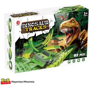 Pista Autos Dinosaurios Flexible 92 Pcs Dinosaur Tracks: imagen 2