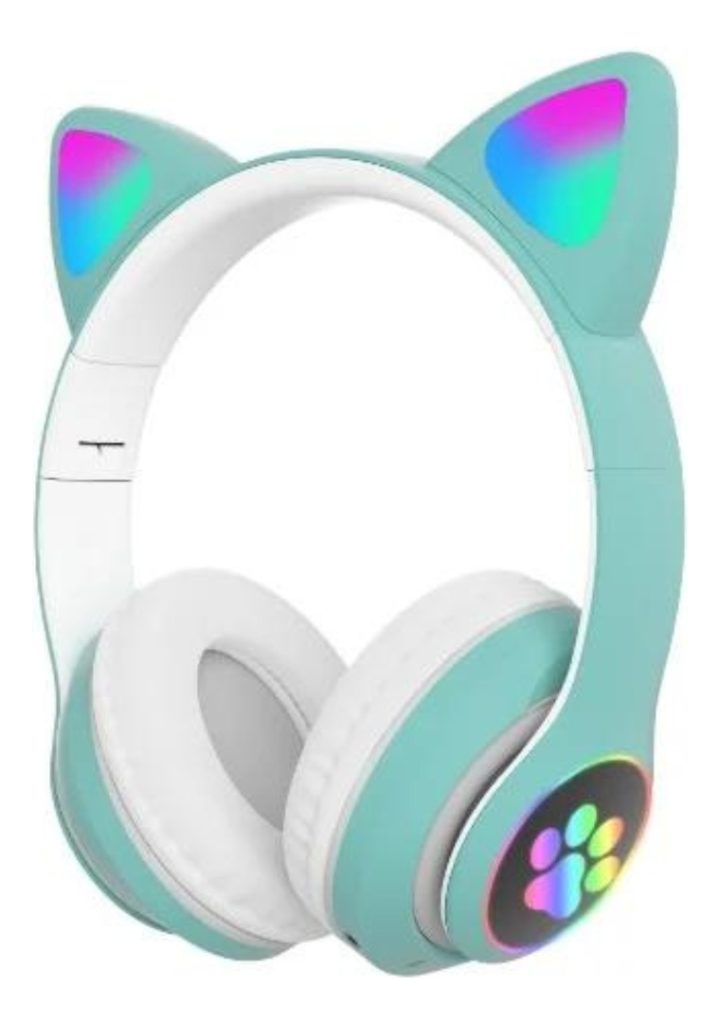 Auriculares Bluetooth Manos Libres Niños Orejas Gatito