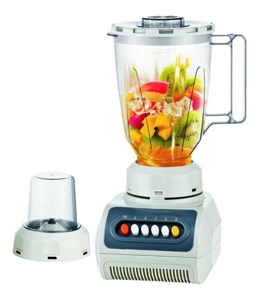 Licuadora Exprimidor 2 En 1 Con Jarra Plástico De 1.5l 220v