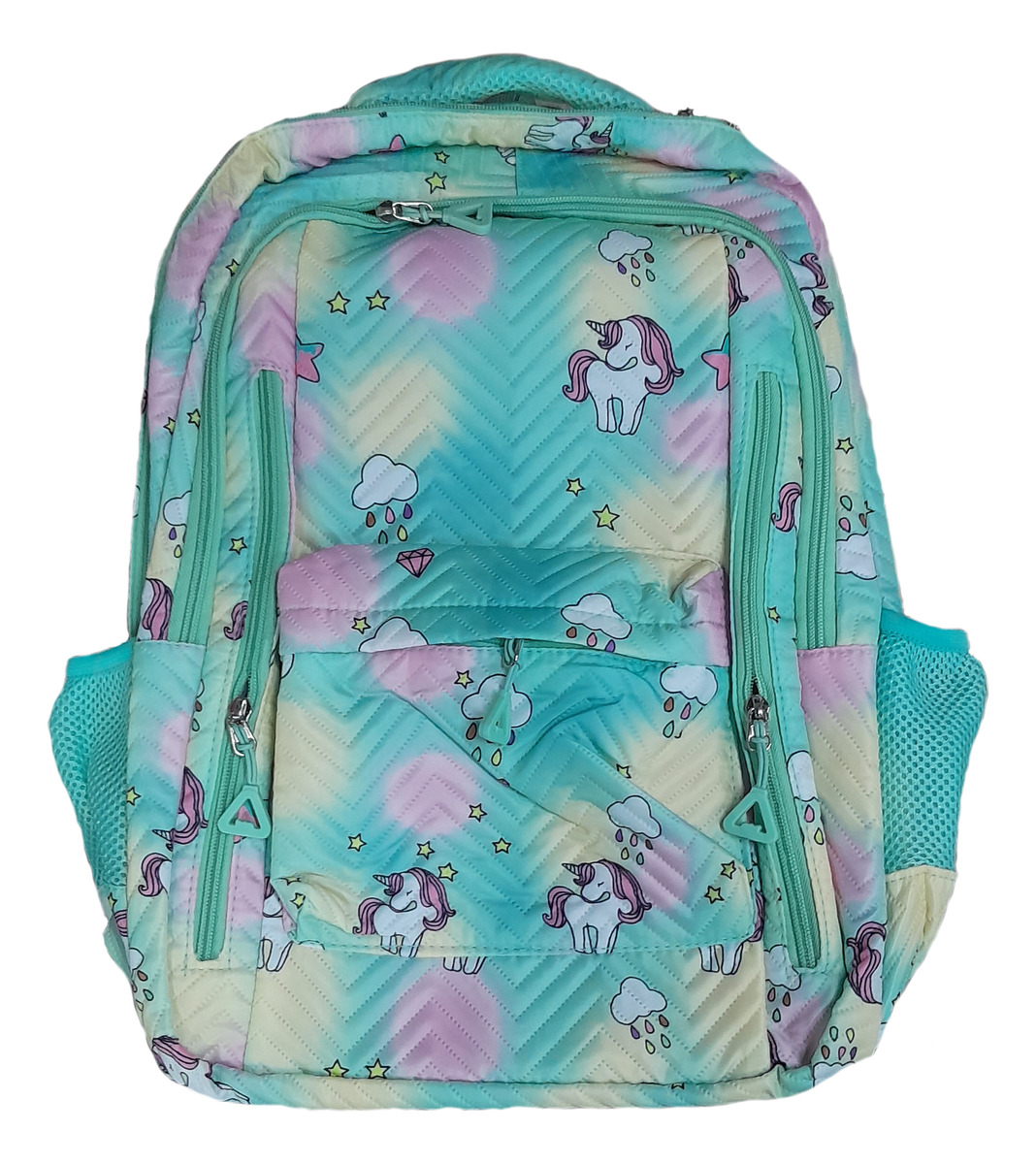 Mochila Escolar Genérica Con Dibujos, Ideal Para Estudiantes