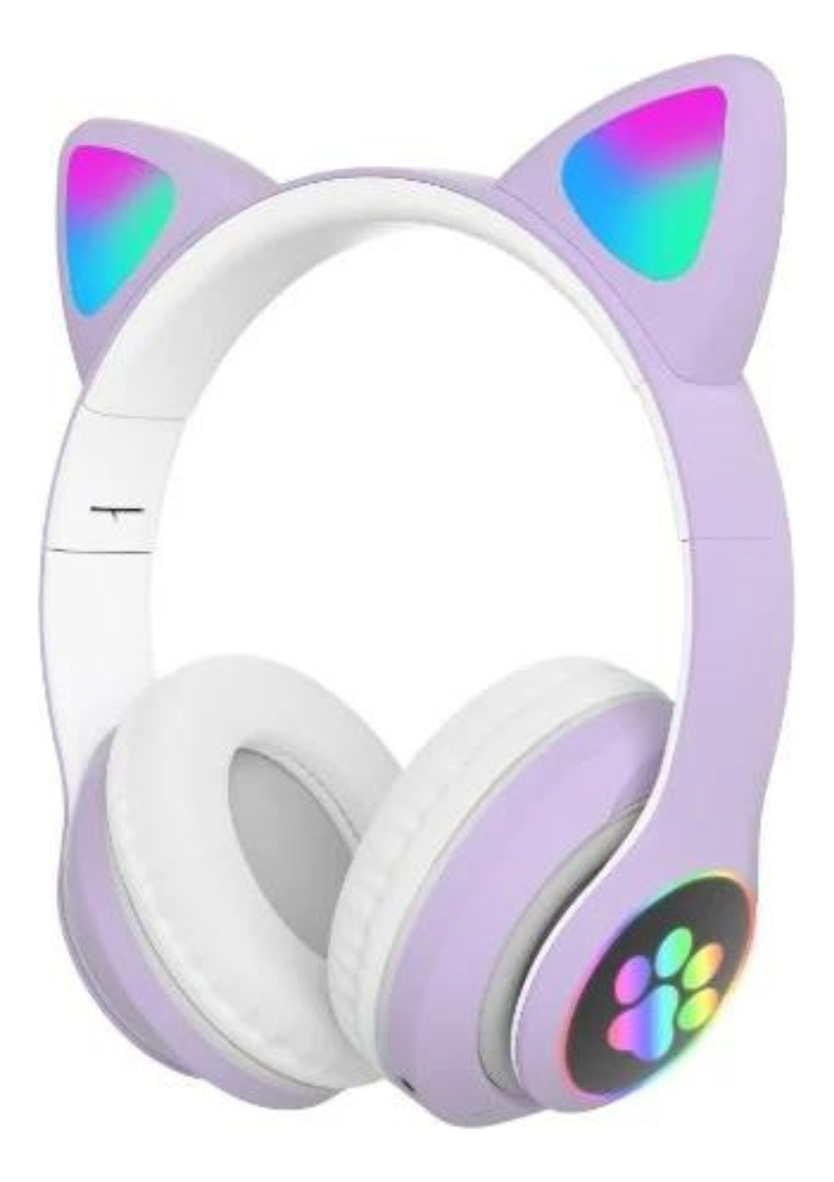 Auriculares Bluetooth Manos Libres Niños Orejas Gatito - Imagen 21