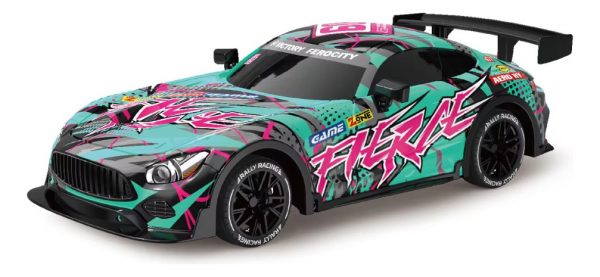Auto A Control Remoto Racing Carreras Con Luces