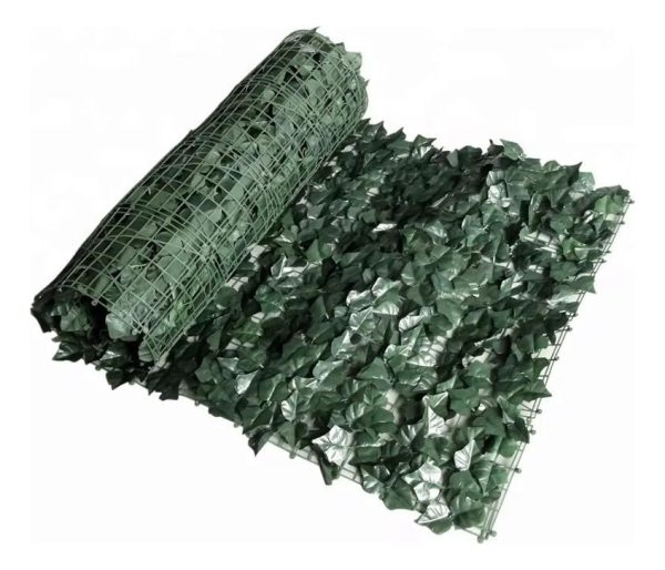 Cerco Artificial Hojas Decorativo Muros Pared Rejas 50x100