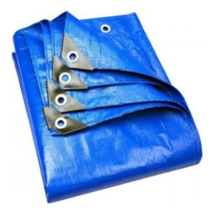 Lona Toldo Impermeable Multiuso 8 X 10 Uv Reforzado Camping Azul