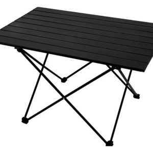 Mesa Plegable Camping Color Negro: imagen 1