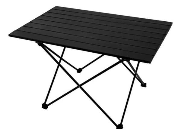 Mesa Plegable Camping Color Negro