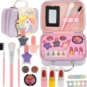 Maquillaje De Niñas Kit Belleza Para Niñas Lavables: imagen 2