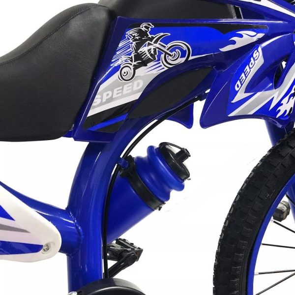 Bicicleta Moto Bicimoto Niños Rodado 20 Armada