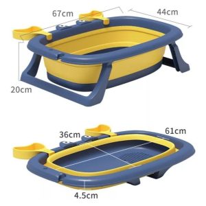 Bañera Baño Bañito Plegable Para Bebes Y Niños: imagen 3