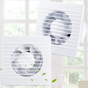 Extractor De Aire Baño Cocina 4 Pulgadas 18w 14 X 14 Cm: imagen 4