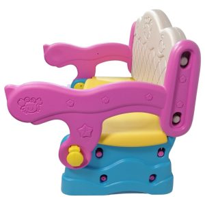 Juguete Escritorio Mesa Banco Y Baul Para Niños 3 En 1: imagen 4