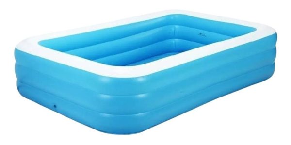 Piscina Familiar Infable Rectangular Intime 1,30 X 0,90 X48