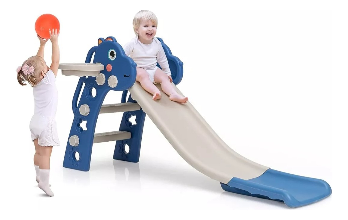 Tobogán Infantil Plegable Plástico Niño Interior/exterior: imagen 1