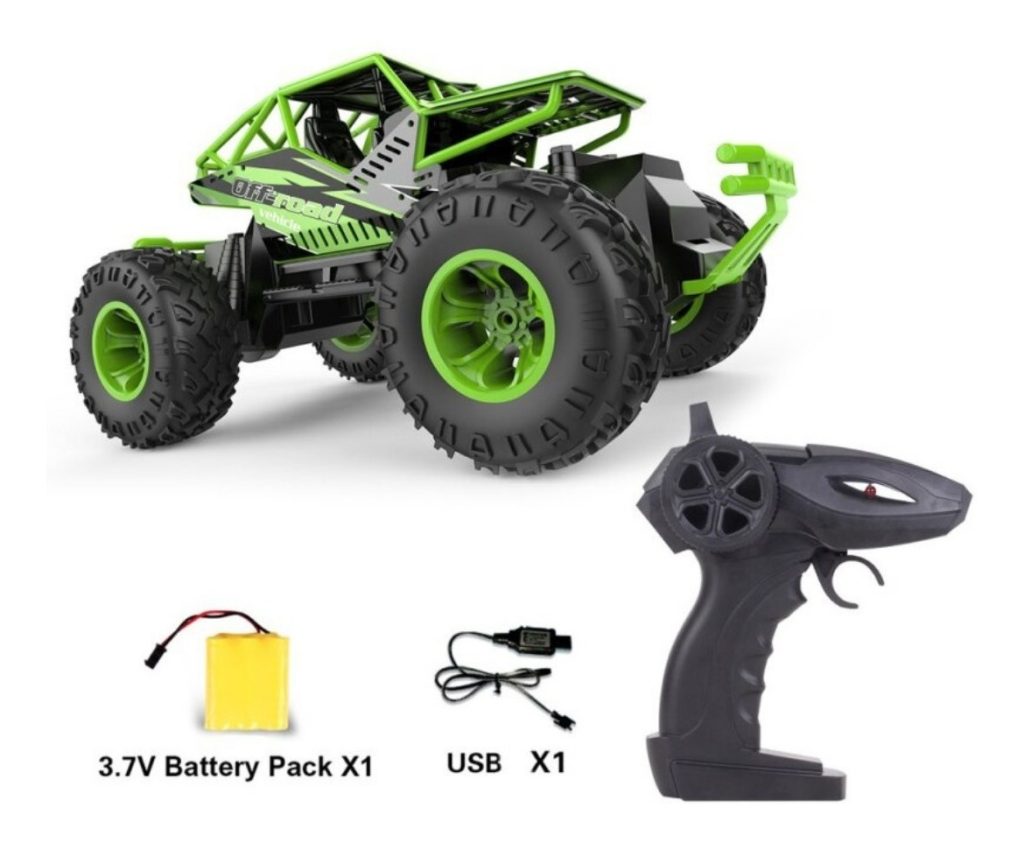 Auto Bateria Vehículo Gigante Todo Terreno 4x4 C/remoto