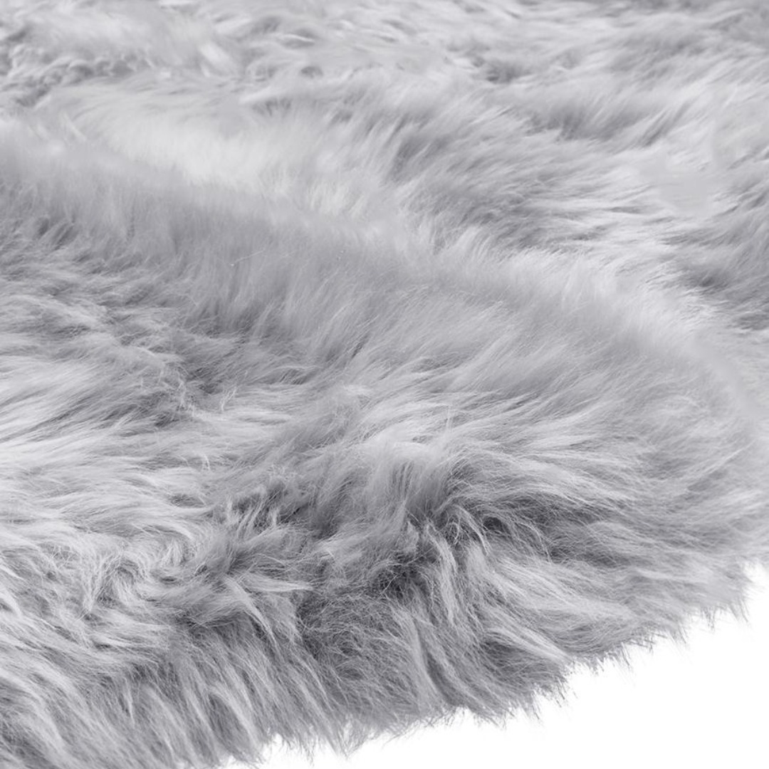Alfombra Peluda Rectangular Shagy Tapete Pelo Alto 180 X 080: imagen 1