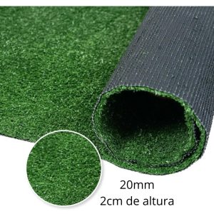 Pasto Sintético Césped Artificial 20mm 2cm Decoración X M2: imagen 2