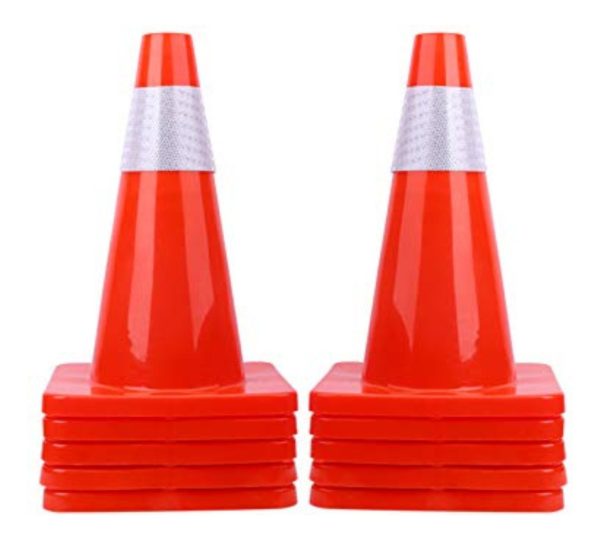 Cono Reflectivo Vial Seguridad Vial 42 Centímetros