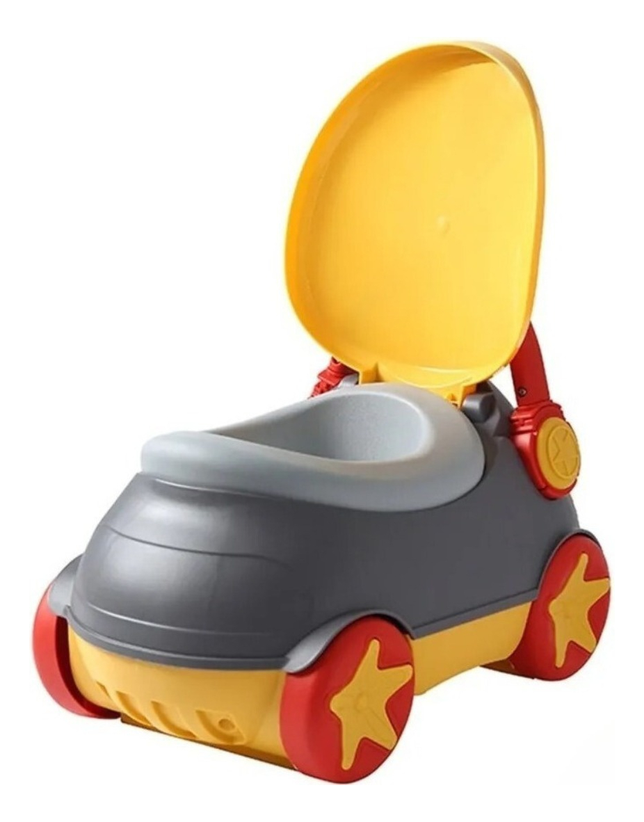 Pelela Inodoro Infantil Bebés Niños Forma De Autito - Imagen 14