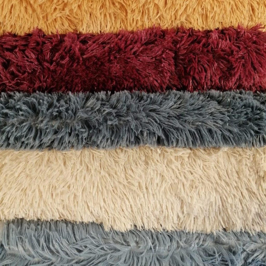 Alfombra Tapete Peluda Rectangular Tipo Shaggy 1.60x1.20 Mts