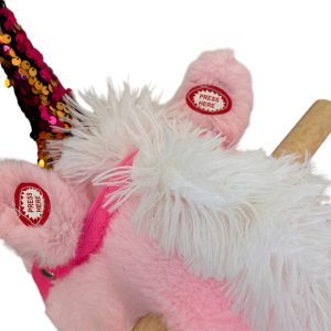 Caballito Unicornio Mecedor Con Movimiento Y Sonido: imagen 3