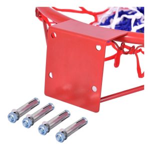 Aro De Basketball Profesional 45cm +soporte +red + Tornillos: imagen 3