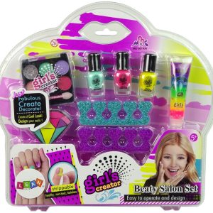 Kit Infantil De Belleza Arreglo De Uñas + Esmalte + Sombras: imagen 1