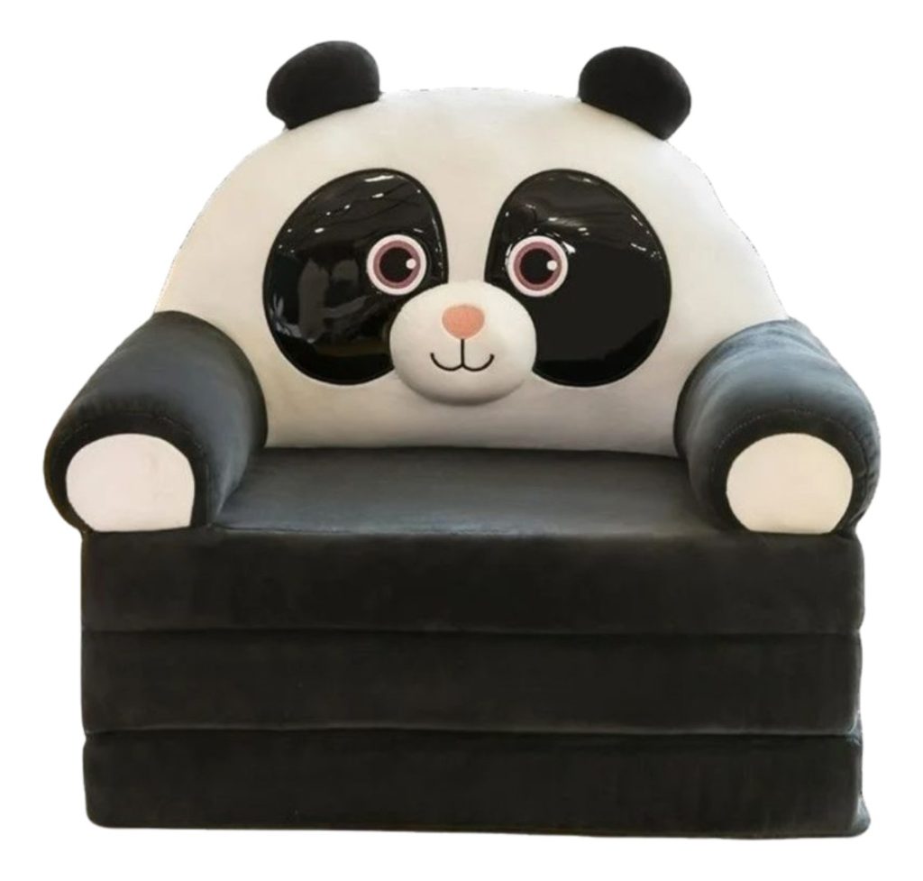 Sillón Cama 2 En 1 Plegable Animalitos Sofá Para Niños